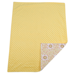 Coperte Morbide in Peluche con Retro a Pois per Neonati e Bambini Unisex, Coperta Minky per Bebè - Product Image 4