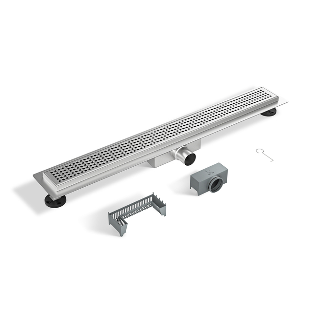 Durable Shower Drain Cover Bathroom Floor Drain Trap Stainless Steel with CE Certified