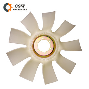 พัดลมระบายความร้อนเครื่องยนต์ R40-8 R210-7สำหรับฮุนได R220-7 R200-7ชิ้นส่วนเครื่องจักรก่อสร้างเครื่องขุด6D107 6D102 - Product Image 2