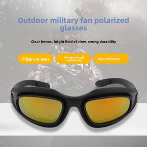 Trendy Sport <b>Sunglasses</b> for <b>Men</b> Women Custom UV400 <b>Polarized</b> Windproof Shades Wholesale Cycling Driving Irregular Shaped PC F - Product Image 1