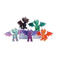Modèle d'animal dragon imprimé en 3D à prix d'usine, jouet en plastique articulé avec ornements pour jouets décoratifs