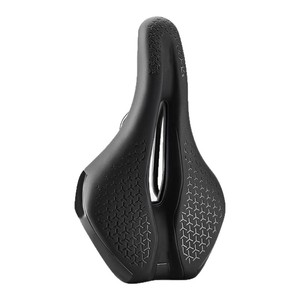 Selle de vélo en cuir évidée pour VTT et vélos de route Modèle LS111 - Product Image 5