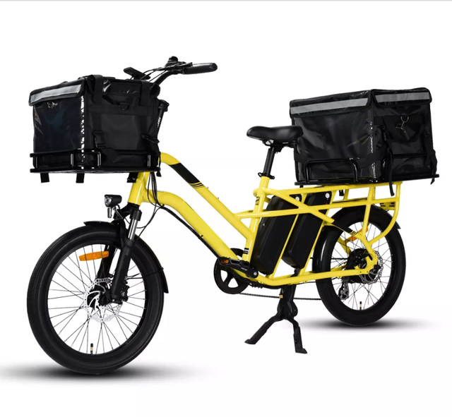 SF-600 2 Wheel Powerful Electric Cargo Bike 48v 750w 30ah Dual Battery Long Range Customized Electric Food Delivery Cargo Ebike