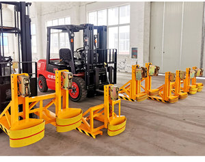 Équipement de <span class=keywords><strong>manutention</strong></span> de fûts : Pince de <span class=keywords><strong>levage</strong></span> pour deux fûts d'huile, montée sur chariot élévateur, pince mécanique pour réservoir d'huile, pince pour fûts d'huile, pince pour fûts - Product Image 6