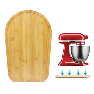 Base deslizante de bambú para batidora, base de madera para electrodomésticos, bandeja base para electrodomésticos, estante deslizante de madera sencillo - Product Image 1