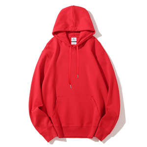 Felpa con <span class=keywords><strong>Cappuccio</strong></span> Unisex Streetwear, Vestibilità Regolare, Design Semplice in Tinta Unita, Manica Lunga, Pullover Ricamato - Product Image 3