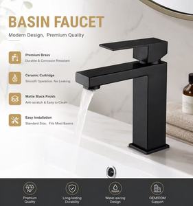 Rubinetto per <span class=keywords><strong>Lavabo</strong></span> in Acciaio Inox NES-CAAB13, <span class=keywords><strong>Miscelatore</strong></span> Acqua Calda e Fredda per Bagno Domestico - Product Image 1