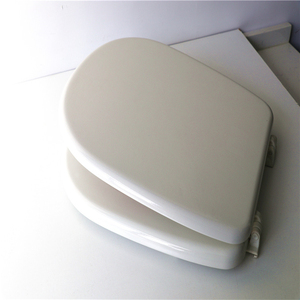 18 ''Color blanco estándar China Cierre suave Cubierta de asiento de <span class=keywords><strong>inodoro</strong></span> <span class=keywords><strong>Tapa</strong></span> de <span class=keywords><strong>inodoro</strong></span> - Product Image 5