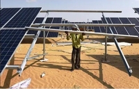 Support de montage au sol pour panneaux solaires réglables Super Solar en acier galvanisé à chaud avec base à vis, structure résistante aux vents forts et aux charges de neige