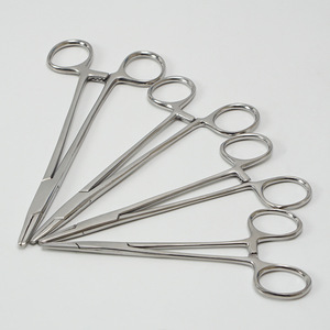 Porte-aiguilles chirurgical en acier inoxydable pour usage vétérinaire canin, instrument manuel réutilisable - Product Image 3