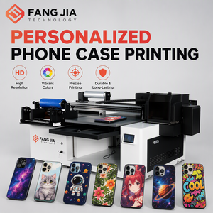 Impresora UV 5060 <span class=keywords><strong>6090</strong></span>, Impresora de Inyección de Tinta Automática, Universal, de Cama Plana, 2 en 1, UV DTF A1, para Etiquetas 3D, Cristal, Azulejos, Botellas, Adhesivos - Product Image 3