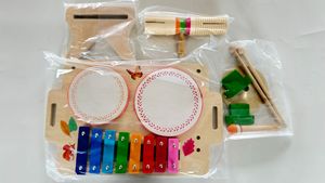 Ensemble d'instruments de percussion en bois éducatifs de haute qualité pour enfants - Product Image 6