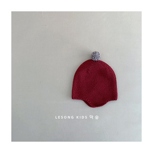 <span class=keywords><strong>หมวก</strong></span>ไหมพรมสำหรับเด็กแรกเกิดเด็กผู้หญิงเด็กผู้ชายและผู้ชายหมวกถักติดป้ายได้1ชิ้น - Product Image 5