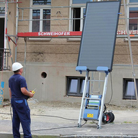 8m 15m 18m 20m 25m OEM ODM En stock Livraison porte à porte Élévateur de panneaux solaires Échelle Élévateur photovoltaïque pour toiture Élévateur de vitres