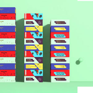 Scatola di cioccolato in carta creativamente audace, su misura per l'innovativo assaggiatore di cioccolato - Product Image 2