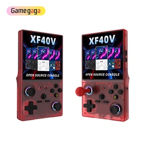 Console de jeu portable rétro Ye XF40V avec écran IPS de 4 pouces, lecteur vidéo de poche avec 64 Go de jeux, prise en charge du Wi-Fi, système Linux - Product Image 4