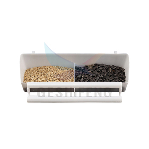 Alimentador de pájaros GSF, comedero de pájaros de plástico, comedero de pájaros, plástico reciclado con soporte para alimentación, riego, loro, canario, Paloma - Product Image 2