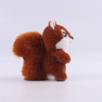 Babywolf Sparkle Eyes - Écureuil en peluche à poils longs en spandex