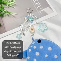 Porte-monnaie en peluche Requin baleine avec fermeture éclair, porte-clés mignon, pochette à monnaie Kawaii faite à la main, importée pour femmes