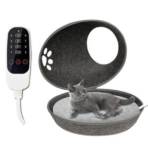 Cama portátil para perros y gatos, cueva, fieltro de lana lavable extraíble, diseño compacto para oficina, dormitorio, caja de uso de invierno, embalaje - Product Image 2