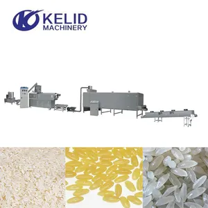 Fully Automatic Enriched Artificial Nutritional Instant Fortified Rice Making Machine Line plant