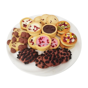 Guscio di Biscotto Croccante Ripieno di Cioccolato al Gusto di Fragola per Snack da Tè Pomeridiano OEM/ODM - Product Image 3