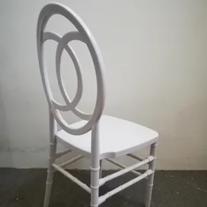 High Quality white color Resin infinity Chair for sales