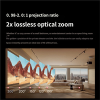 Projecteur DLP laser triple RGB 4K XGIMI X50 Ultra Max, home cinéma intelligent, 7000 lumens, mise au point automatique AI, haut-parleurs intégrés, cinéma