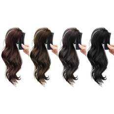 Vague naturelle de 8 pouces Burmese Curly Bone Styles droits 10A Grade Cheveux indiens bruts Tasher Tissage carré - Product Image 1