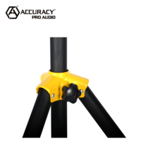 Soporte de Altavoz de Trípode Metálico de Alta Resistencia con Altura Ajustable Profesional SPS003SL-MX de Accuracy Pro Audio, Gran Venta en Amazon