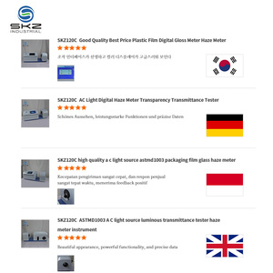 Skz120c Haze phạm vi 0-100% truyền Tester với Magnetic phim kẹp - Product Image 3