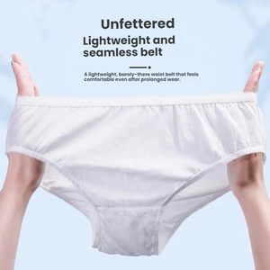 ملابس داخلية نسائية ناعمة من لب الخيزران قابلة للتحلل الحيوي وغير مسببة للحساسية وقابلة للتنفس للسفر - Product Image 3