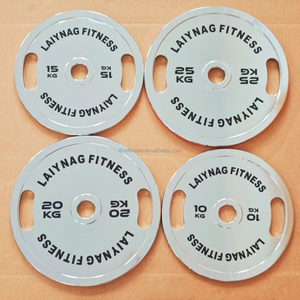 Barbell <strong>Plate</strong> Heavy <strong>Weighted</strong> Steel Portable Hand Grip Electroplated Barbell <strong>Plates</strong> - Product Image 5