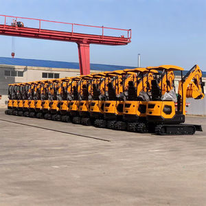 무료 배송 유로 5 엔진 미니 굴삭기 1.8톤 디젤 전체 유압 크롤러 소형 굴착기 가정용 정원 리모델링 디거 - Product Image 4