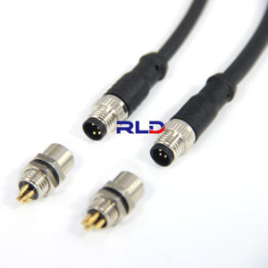 Kabel Sensor IP67 IP68 3pin 4 Pin 8pin Pria Wanita M12 M8 kustom tahan air - Product Image 2