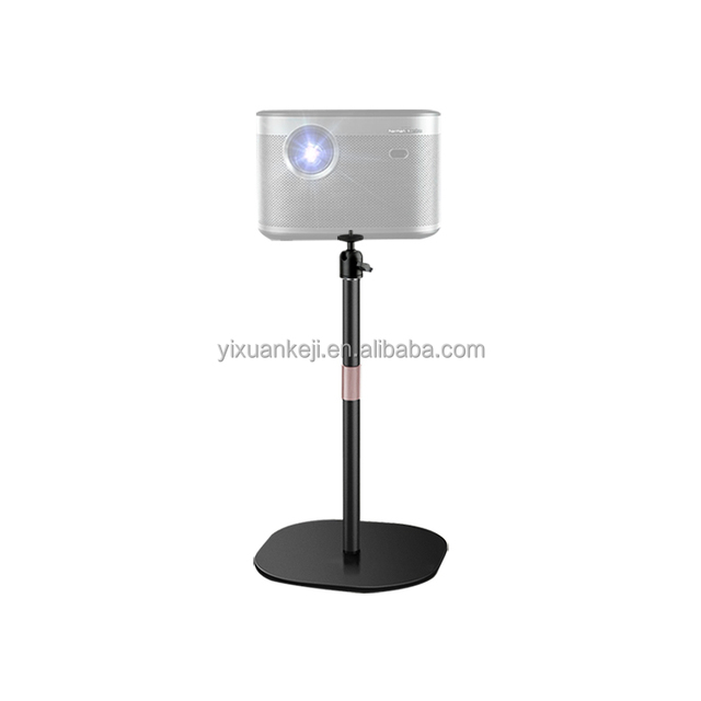 Desktop Free Standing Adjustable Projector Table Stand 360 Rotation Projector Stand for Desk