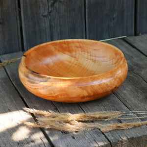 Bol en bois décoratif de qualité supérieure, artisanal, conçu pour une décoration intérieure élégante, une utilisation fonctionnelle et une présentation élégante sur la table - Product Image 4