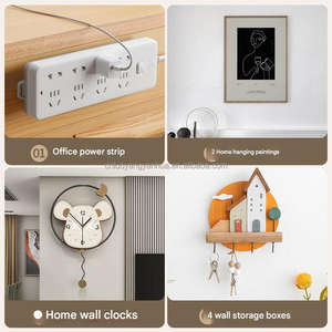 Crochet adhésif étanche réutilisable Transparent maison salle de bain cuisine bureau crochets muraux - Product Image 6