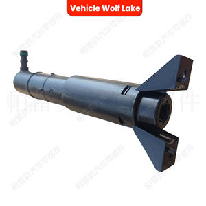 หัวฉีดน้ำล้างไฟหน้ารถยนต์สำหรับ Porsche Cayenne 2011 2014 วัสดุ ABS แบบกลไก - Product Image 2