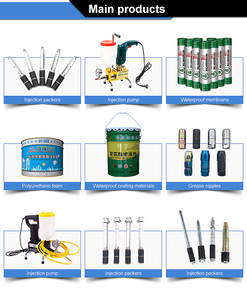 เครื่องฉีดเรซิ่นกันน้ำแบบทันสมัยขนาด 5 เมตร อะไหล่เครื่องจักร ท่อเหล็ก สายยาง ใช้กับคอนกรีต เป็นมิตรกับสิ่งแวดล้อม แข็งแรงทนทาน - Product Image 6