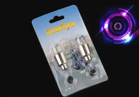 Lámpara LED Brillante para Válvulas de Neumáticos de Coche y Motocicleta, Decoración Nocturna para Ruedas de Aleación