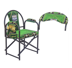 ราคาโรงงานโดยตรงเก้าอี้โบสถ์ <span class=keywords><strong>Micasa</strong></span> โลหะและผ้าเก้าอี้พับสวดมนต์สีสันสดใสดีไซน์หรูหรา - Product Image 4