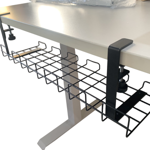 Organizador de Cables Negro Versátil con Clip, Almacenamiento de Cables con Malla Metálica para Escritorio y Oficina en Casa - Product Image 4