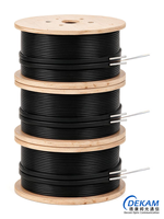 Câble de branchement intérieur FTTH Dekam GJXH 1-2 fibres G657A1 G657A2 LSZH