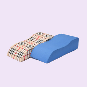 Alfombrilla ergonómica elevadora para extremidades inferiores, azul, S60x28x15, para masajes de salud y posicionamiento corporal - Product Image 2