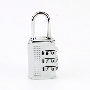 Cadenas à combinaison 3 chiffres haute sécurité en alliage de zinc SAMHOO, <span class=keywords><strong>couleur</strong></span> personnalisée, antivol, pour bagages HB01 (vente en gros) - Product Image 2