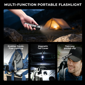 Lampe torche EDC <span class=keywords><strong>Wurkkos</strong></span> TS26 Anduril 2.0, Nichia 519A, CRI élevé, 3400LM, Boost Driver, Power Bank 21700, RGB Aux, étanche IPX8 - Product Image 5