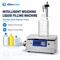 Machine de remplissage automatique de liquides L30, 10g à 25kg, jusqu'à 30L par minute, pompe à engrenages magnétique pour huile, sauce, détergent