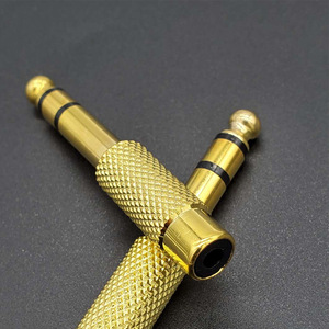 Adaptador de audio Rca de 6,5 mm macho a RcA hembra, conector de cobre chapado en oro para conversión de audio - Product Image 4