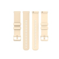 Bracelet en silicone pour montre intelligente Garmin Vivoactive 3 4 4S Forerunner Venu 245 645 Sport, 18 20 22 mm